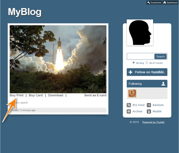 Tumblr screenshot